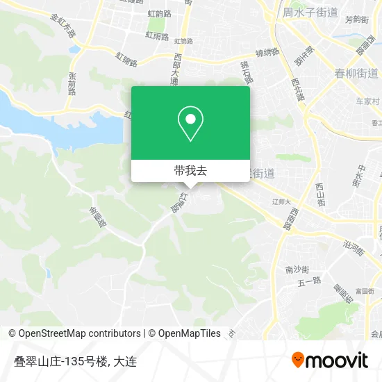 叠翠山庄-135号楼地图