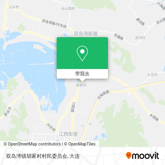 双岛湾镇胡家村村民委员会地图