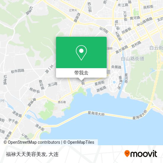 福禄天天美容美发地图