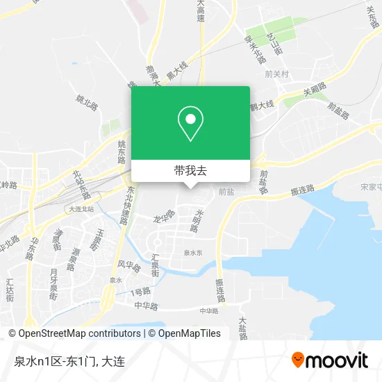 泉水n1区-东1门地图