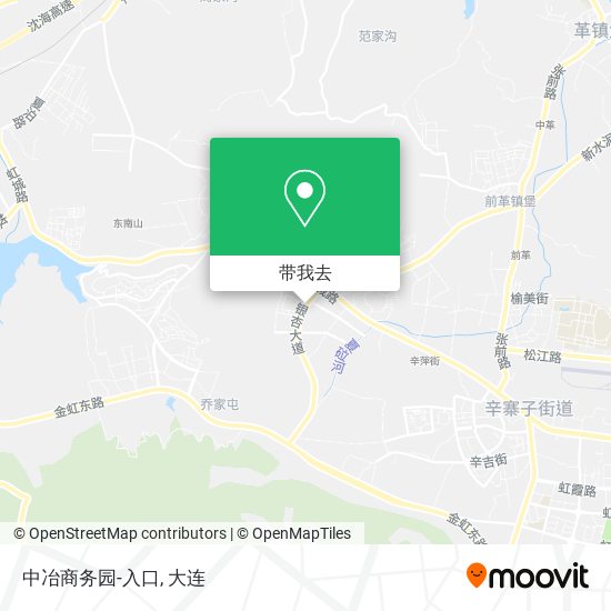 中冶商务园-入口地图