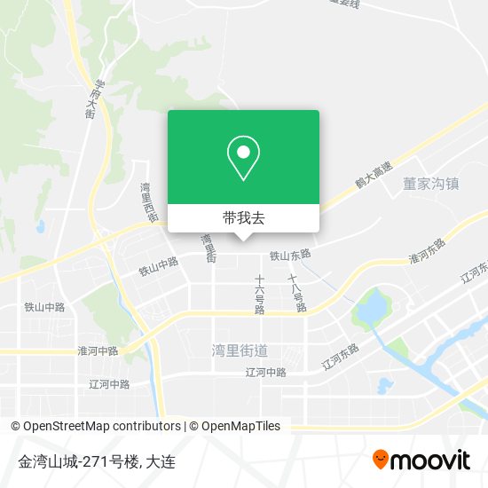 金湾山城-271号楼地图