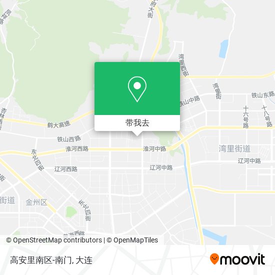高安里南区-南门地图