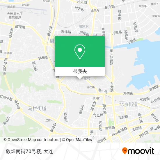 敦煌南街70号楼地图