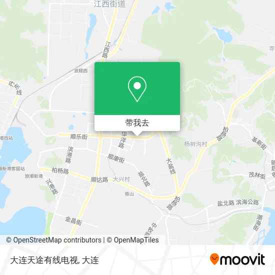 大连天途有线电视地图