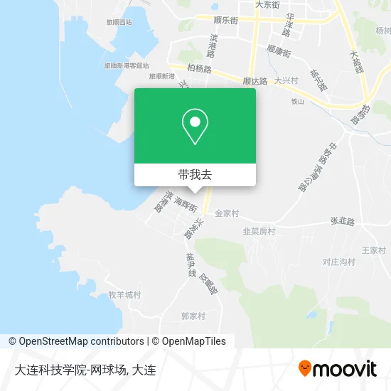 大连科技学院-网球场地图