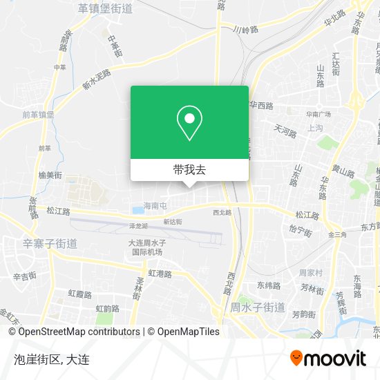 泡崖街区地图