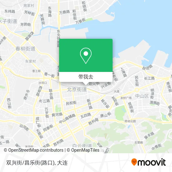 双兴街/昌乐街(路口)地图