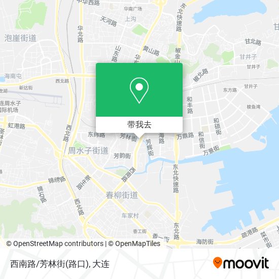 西南路/芳林街(路口)地图