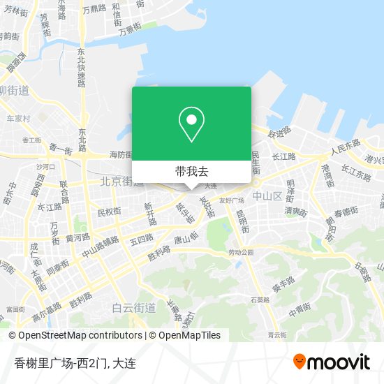 香榭里广场-西2门地图