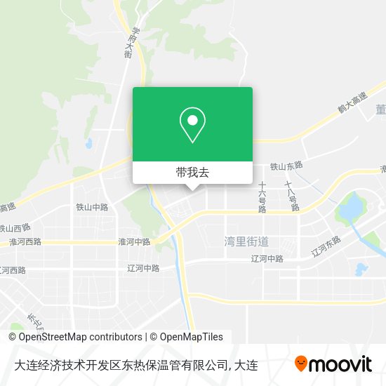 大连经济技术开发区东热保温管有限公司地图