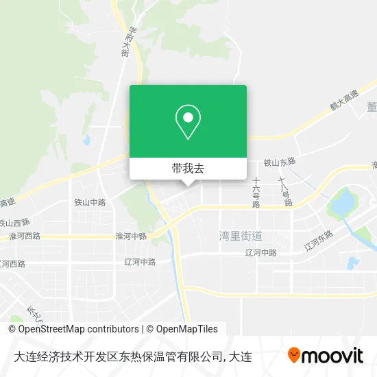 大连经济技术开发区东热保温管有限公司地图
