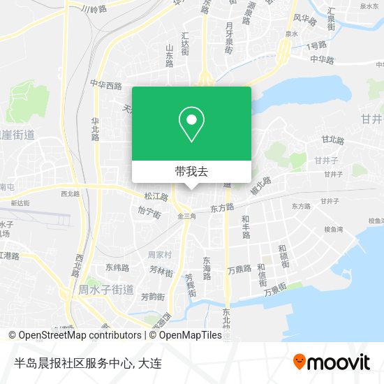 半岛晨报社区服务中心地图