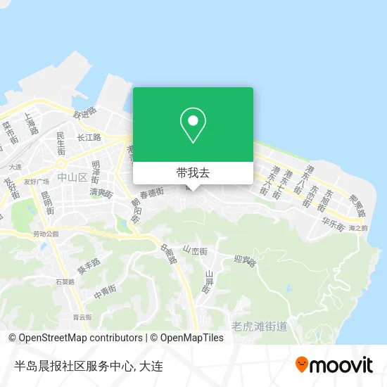 半岛晨报社区服务中心地图