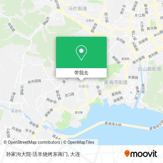 孙家沟大院-活羊烧烤东南门地图