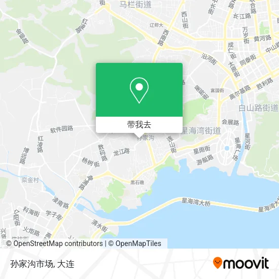 孙家沟市场地图