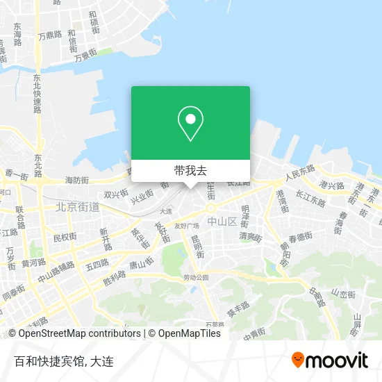 百和快捷宾馆地图