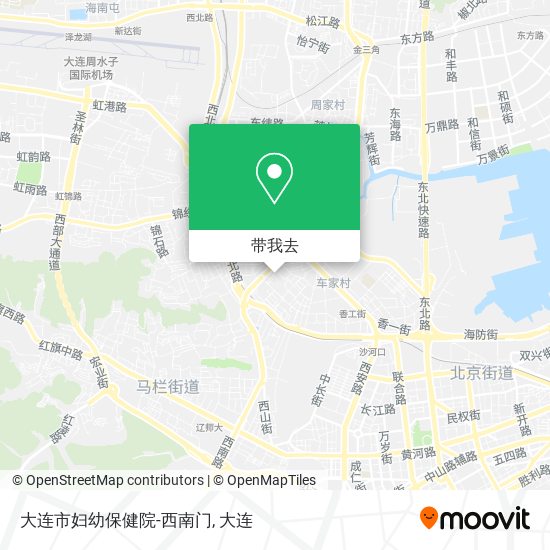 大连市妇幼保健院-西南门地图