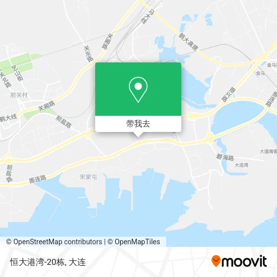 恒大港湾-20栋地图