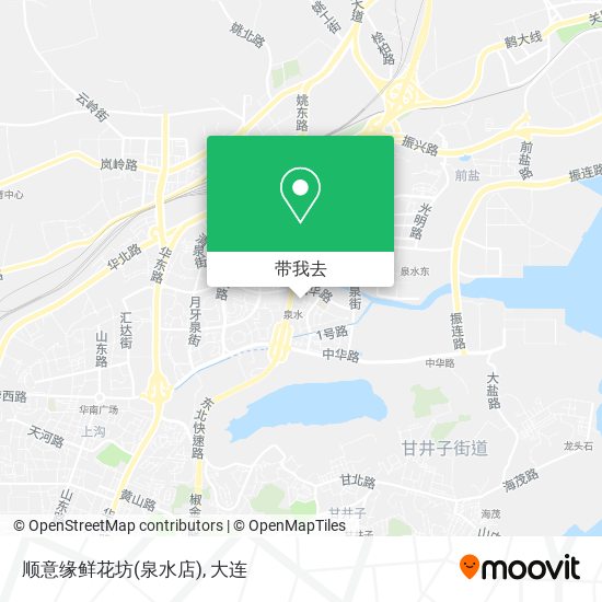 顺意缘鲜花坊(泉水店)地图