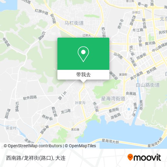 西南路/龙祥街(路口)地图