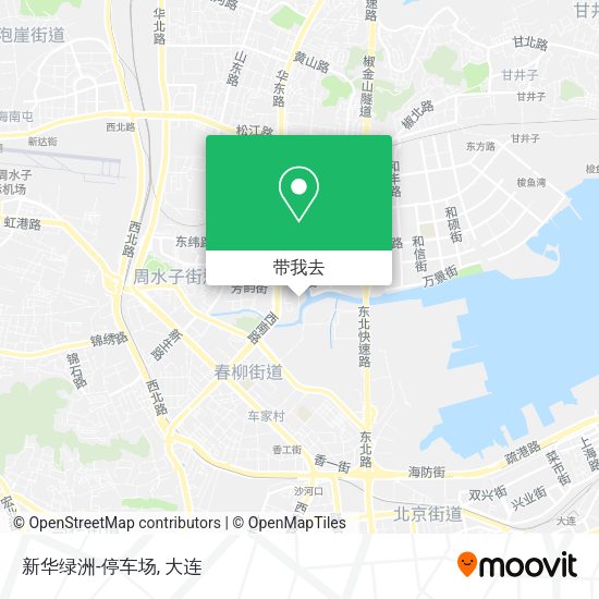新华绿洲-停车场地图