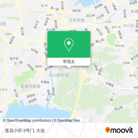 莲花小区-2号门地图