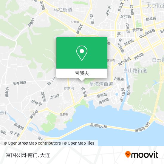 富国公园-南门地图
