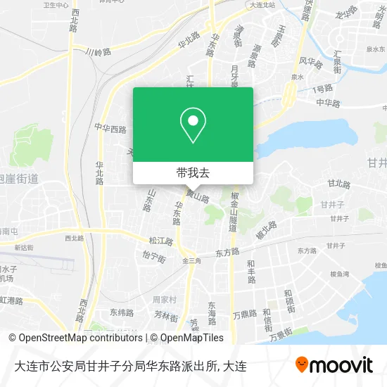 大连市公安局甘井子分局华东路派出所地图