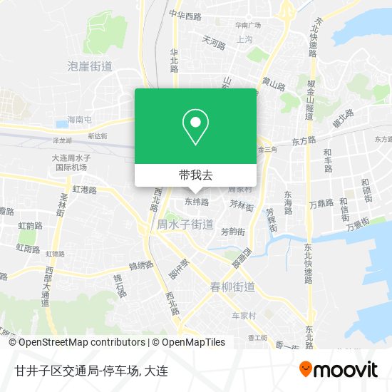 甘井子区交通局-停车场地图