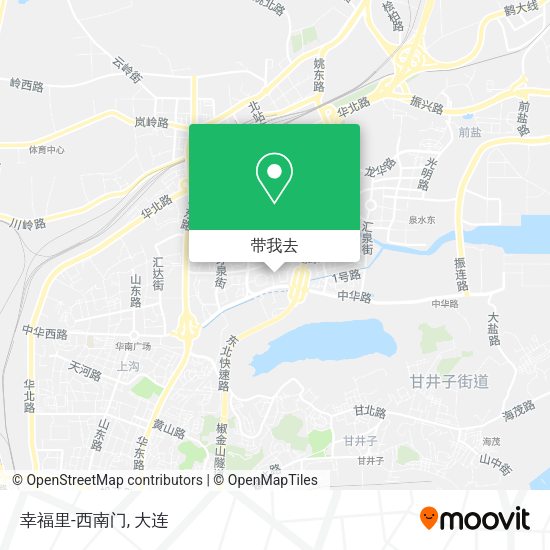幸福里-西南门地图