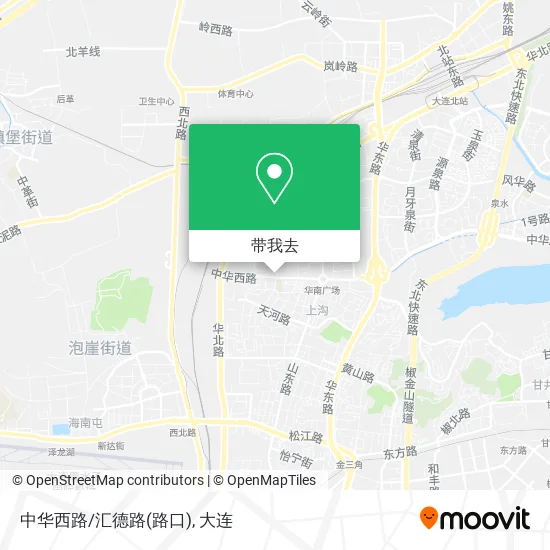 中华西路/汇德路(路口)地图