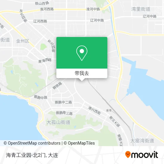 海青工业园-北2门地图