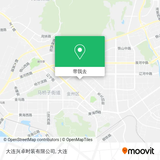 大连兴卓时装有限公司地图