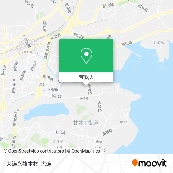 大连兴雄木材地图