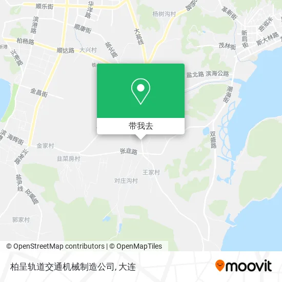 柏呈轨道交通机械制造公司地图