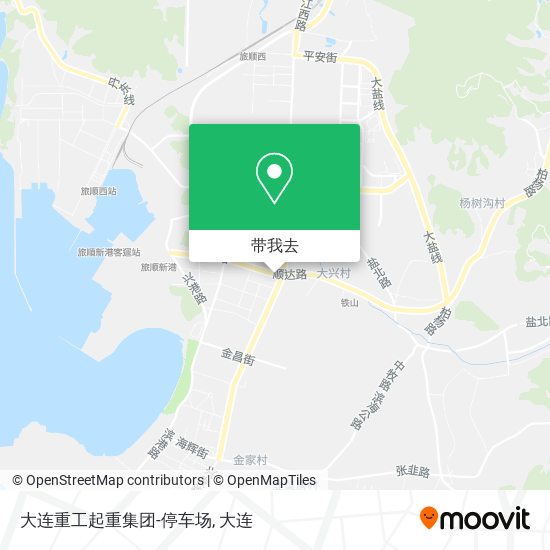大连重工起重集团-停车场地图