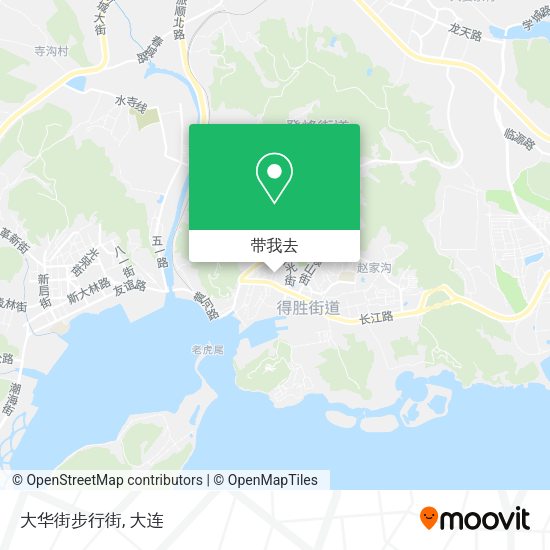 大华街步行街地图
