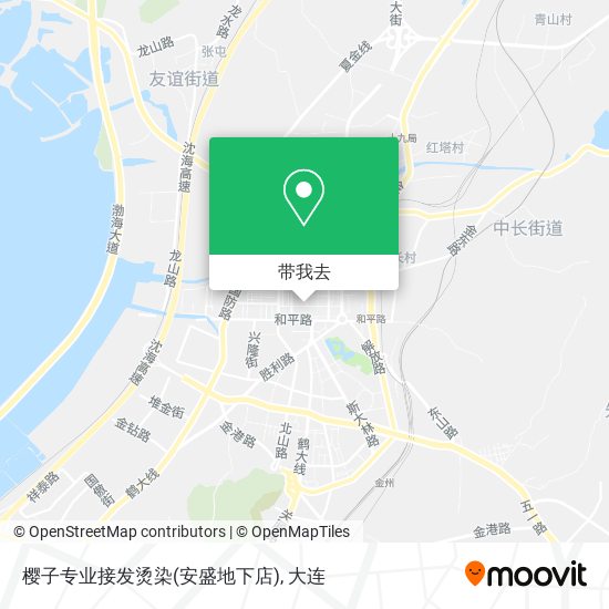 樱子专业接发烫染(安盛地下店)地图