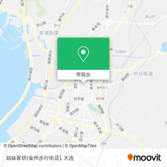姐妹家纺(金州步行街店)地图