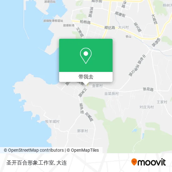 圣开百合形象工作室地图