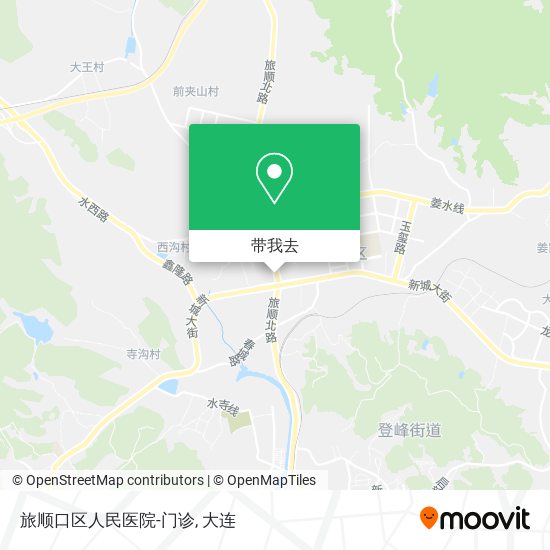 旅顺口区人民医院-门诊地图