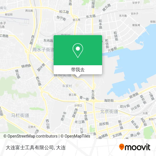 大连富士工具有限公司地图