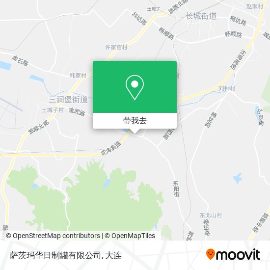 萨茨玛华日制罐有限公司地图
