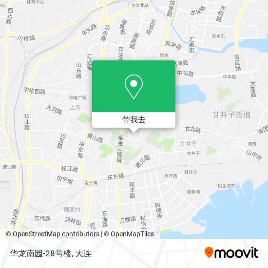 华龙南园-28号楼地图