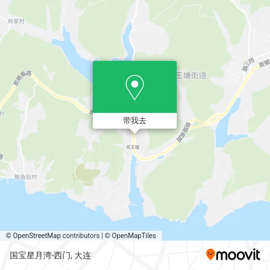 国宝星月湾-西门地图