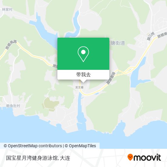 国宝星月湾健身游泳馆地图