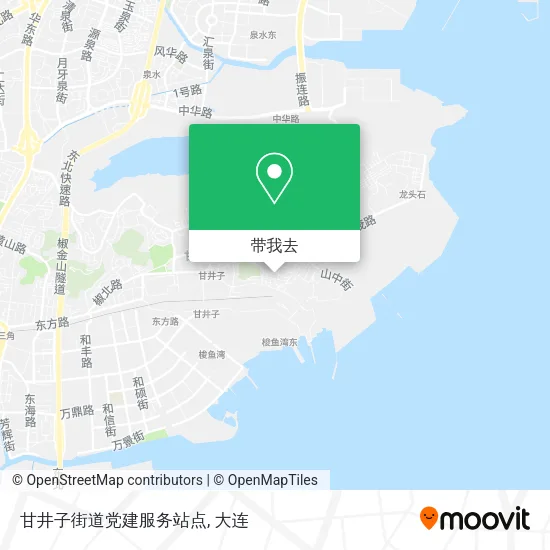 甘井子街道党建服务站点地图