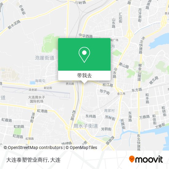 大连泰塑管业商行地图