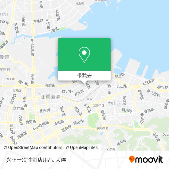 兴旺一次性酒店用品地图